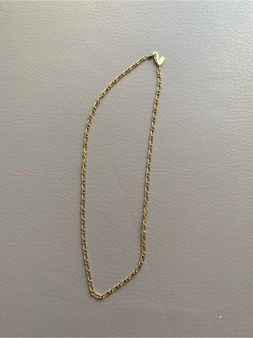 Euc- Vintage Classic 14kGoldplated Link Necklace - Women Jewelry